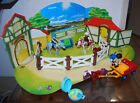 Playmobil Ponyhof mit Diorama (Papphintergrund)