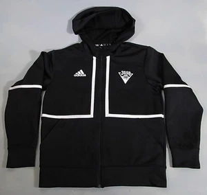Adidas 3SSB Hoodie Mens M Black Full Zip Jacket Areoready Rare READ DESC. - Picture 1 of 10