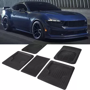 Juego completo de 5 tapetes para automóvil para Ford Mustang revestimiento antideslizantes alfombras antideslizantes - Imagen 1 de 10