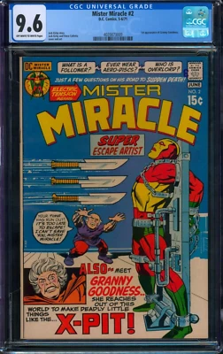 Mister Miracle #2 🌟 CGC 9.6 🌟 1st App of GRANNY GOODNESS! DC Comics Mr 1971 - Image 1 of 2