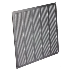 Cubierta de rejilla de ventilación de aire de metal galvanizado de 500x500 mm / 20x20 pulgadas con insecto - Imagen 1 de 7