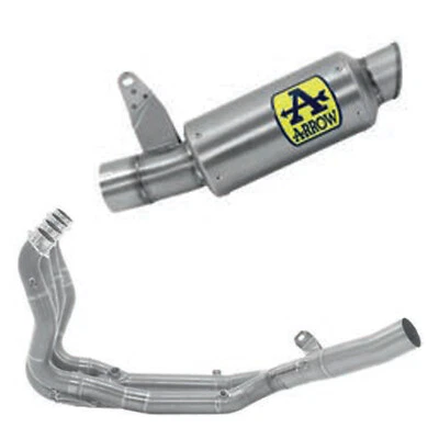 ESCAPE COMPLETO ARROW COMPATIBLE PARA BMW S 1000 RR 2019 > 2020 GP2 FULL TITANIO - Imagen 1 de 4