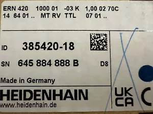 HEIDENHAIN ERN 420 1000 line rotary encoder ID 295475-18 ID 385420-18 new in box - Picture 1 of 3
