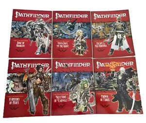 Pathfinder AP Curse of the Crimson Throne 2nd Set - 6 Set Collection (AP #7-12) - Bild 1 von 2