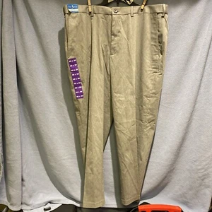 NWT Vintage Haggar Pants Men’s 40X30 Gray Dress Pants - Picture 1 of 15