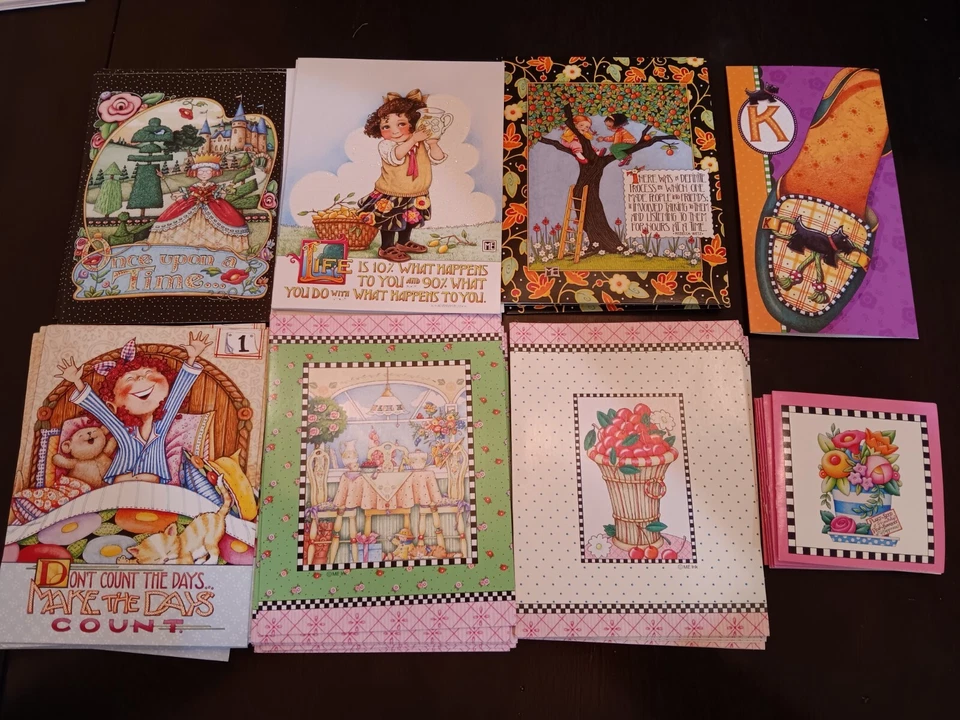Mary Engelbreit Blank Note/Greeting Cards - You Choose - Various Designs - New! - Image 1 of 1