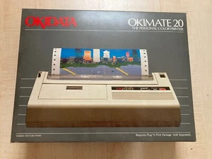 vintage Okidata Okimate 20 color printer used with Commodore 128 untested - Picture 1 of 5