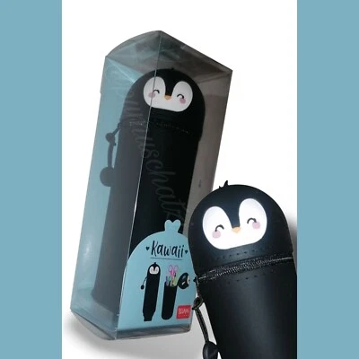 Legami Kawaii Federmäppchen & Stifteköcher 2-in-1 Pinguin KA0015 Federtasche