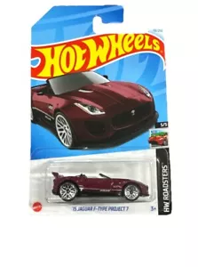 Hot Wheels '15 Jaguar F-Type Project 7 Red HW Roadsters Limited Edition - Picture 1 of 4