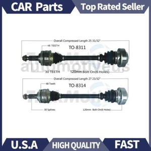 TrakMotive Rear Left Right CV Axle Shaft Joint For Toyota Supra 3.0L 1998 1997 - Picture 1 of 3