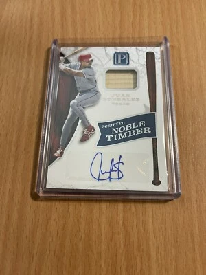 2016 Pantheon Juan Gonzalez Texas Rangers Game-Used Bat AUTOGRAPH /199 - Image 1 of 3