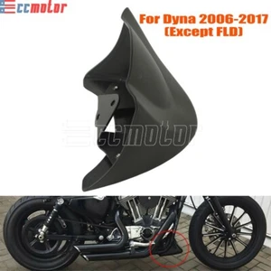 Front Chin Spoiler Air Dam Guard For Harley Dyna Street Bob Wide Glide 2006-2017 - Picture 1 of 7