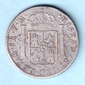 Mexico. 1789-FM 8 Reales.. aVF - Trace Lustre - Imagen 1 de 2