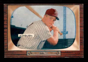 1955 Bowman Richie Ashburn EX (Measures Short) #130 Baseball Card - Picture 1 of 2