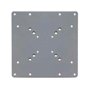 Silver LCD Plasma Wall Mount Adapter Plate expands to VESA 200 x 200 / 100 x 200 - Picture 1 of 2