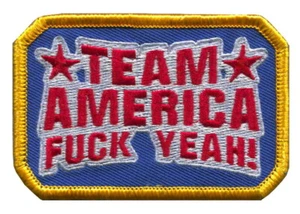Team America F Yeah Movie Patch Sew on - Picture 1 of 1