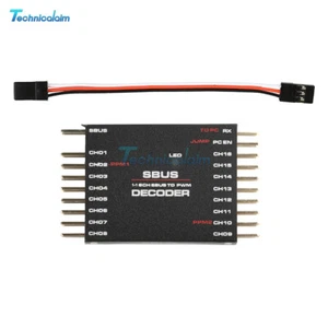 Decoder fai da te da SBUS a PWM/PPM convertitore 16 canali ricevitore convertitore segnale - Foto 1 di 19