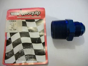 AEROQUIP PERFORMANCE PRODUCTS, FCM 2014, -12 MALE X 1" PIPE MALE FUEL PUMP USA - Picture 1 of 4