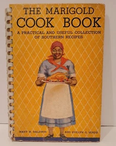 The Marigold Cook Book Mary Baldwin 1938 First Edition. Southern Recipes - Picture 1 of 12