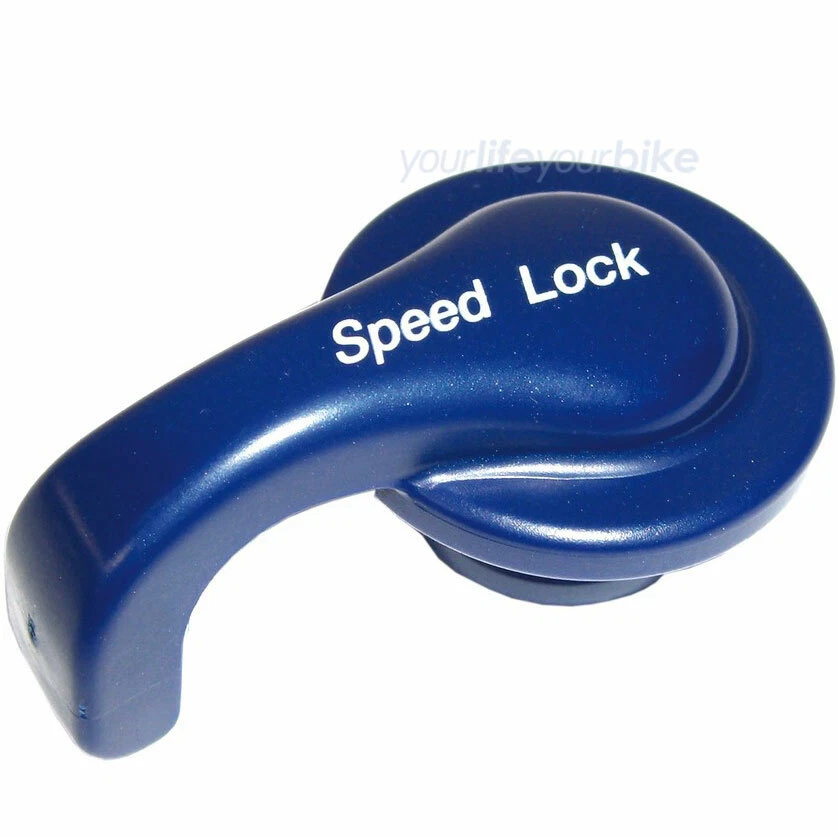 SR SUNTOUR FEE809-10 LOCK-OUT KAPPE NCX FEDERGABEL DÄMPFER KARTUSCHE DECKEL BLAU - Bild 1 von 1