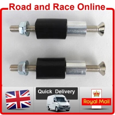 Bar End Mounting Kit For Hollow Handlebars Expanding Rubber Inserts & Screws - Image 1 of 4