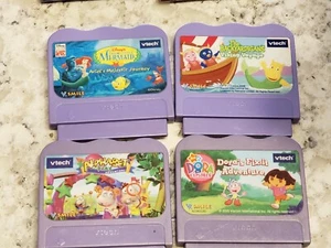 Vtech Vsmile Learning Games little mermaid the backyardigans alphabet Park dorA - Picture 1 of 1