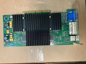 ~ 027VNJ ATI FIRE GL2 64MB AGP DVI VGA WORKSTATION CARD 28130066-003 Tested/Work - Picture 1 of 5