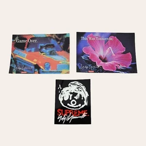Supreme Yohji Yamamoto This Was Tomorrow Sticker Set FW20 - New - Picture 1 of 2