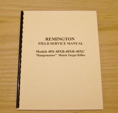 Remington Modelos 40X - 40XB - 40 XR - 40XC Manual de Servicio de Campo Armero - #27 Foto 1 de 2