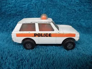 VINTAGE 1975 MATCHBOX ROLAMATICS DIE-CAST No.20 RANGE ROVER POLICE PATROL - Picture 1 of 6