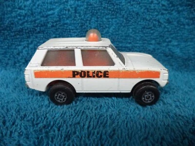 VINTAGE 1975 MATCHBOX ROLAMATICS DIE-CAST No.20 RANGE ROVER POLICE PATROL - Image 1 of 4