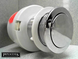 Pneumatic Air Push Toilet Push Button Single Flush - Picture 1 of 4