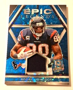 2024 Panini Spectra Epic Legends Relics #ELM-AJN Andre Johnson Jersey #43/60 - Bild 1 von 3
