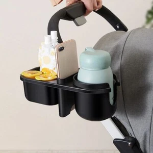 with Phone/Snack Holder Baby Stroller Bottles Rack Baby Stroller Accessories - Picture 1 of 12