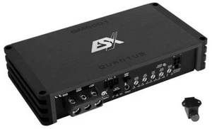 ESX QM500.1 Mono 1 Kanal Mini Digital Verstärker 500 Watt mit Bass Fernbedienung - Picture 1 of 4