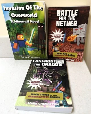 Gameknight999 Series #1 #2 #3 INVASION OF OVERWORLD CONFRONTING DRAGON BATTLE 3  Foto 1 de 4