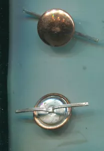 Deutschland Splintknopf verkupfert 18mm 1 Stück (2) - Bild 1 von 1