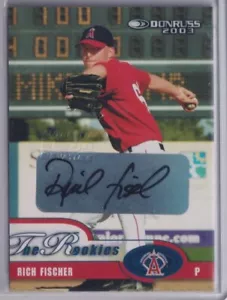 2003 Donruss Rookies Autographs #42 Rich Fischer /734 - Bild 1 von 1