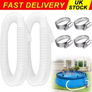 2X Swimming Pool Replacement Hose Pool Pump Hose Filter Pump Pipe Hose Pool Hose - Picture 1 of 8