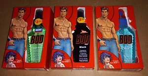 3pks 2006 Bod Man Body Spray "Ripped Abs" 3.4oz  Vintage Black, Fresh Guy, Musk - Picture 1 of 7