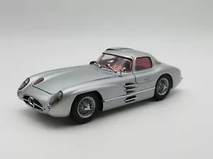 1:24 Minichamps Mercedes Benz 300 SLR pressofuso modellino auto raro senza scatola originale - Foto 1 di 7