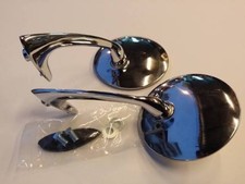 New Pair Set Power Side Mirror Glass NISSAN MORRIS datsun AUSTIN FORD FIAT Japan