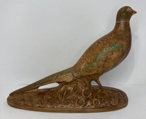 Vintage Ceramic Holland Mold Pheasant Hand Painted 9” Tall 12" Long 1972 - Picture 1 of 7