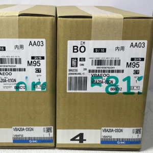 VBA20A-03GN 1X NEW Applicable for SMC BOOSTER VALVE BOOSTER PUMP Fast Shipping - Picture 1 of 3