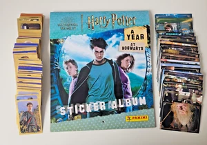 Harry Potter A Year At Hogwarts Panini 2023 - FULL SET of Stickers & Cards - Picture 1 of 1