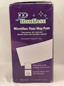 Mikrofaser Bodenreiniger Einweg Spray Mop Pads 48 Ct für Swiffer WetJet - Bild 1 von 2