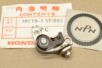 NOS Honda 1973-76 CR250 M Ignition Points Contact Breaker 30210-357-003 - Image 1 of 2
