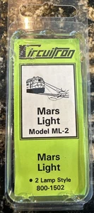 Circuitron #800-1502 MARS Light Model ML-2 2 Lamp Style 1:87 NIP! - Picture 1 of 5