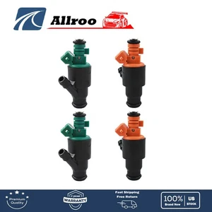 4pcs Fuel Injectors 0280150504*2+ 0280150502*2 Fit For 1995-2002 Kia Sportage - Picture 1 of 8