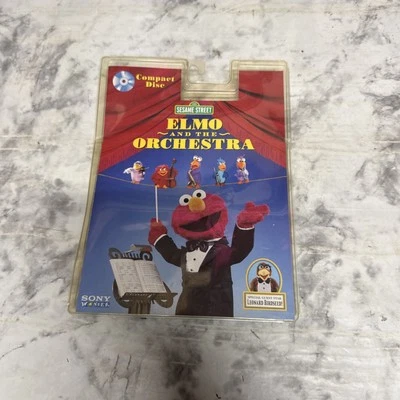 Sesame Streat ELMO AND THE ORCHESTRA Cassette 2001 Sony Wonder RARE New Sealed - Image 1 of 3